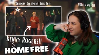 KENNY ROGERS Children, Go Where I Send Thee ft. Home Free | Vocal Coach Reaction (& Analysis)