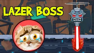 NEEEE !?! LAZERLİ BOSS 😱 ( İMKANSIZ BOSS ) - Red Ball 6