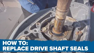 How to Replace Driveshaft Seals | DIY Yamaha Outboard Engine Maintenance