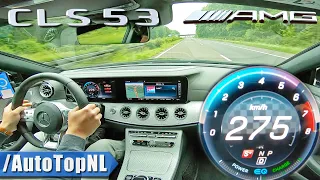 Mercedes-AMG CLS 53 4Matic+ TOP SPEED on AUTOBAHN by AutoTopNL