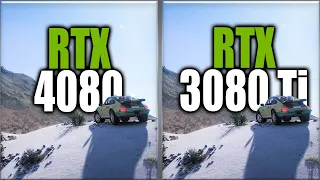 RTX 4080 vs RTX 3080 Ti Benchmark Tests - Tested 20 Games