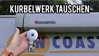 Thule Omnistor Kurbelwerk tauschen - Markise reparieren