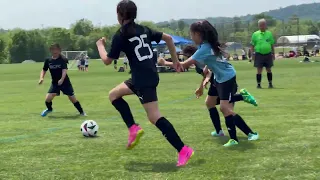 WCFC 2015 Girls Red vs NYSC. FC Delco Players Cup 2024. Game 2