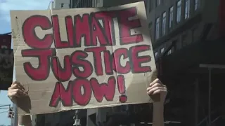 Climate Change: Activists call for end to fossil fuels during New York's climate week