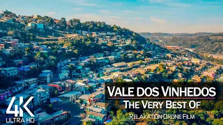 【4K】🇧🇷 Vale dos Vinhedos from Above 🔥 BRAZIL 2021 🔥