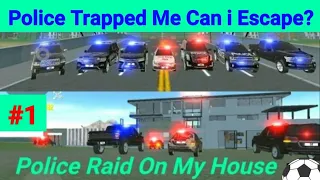 Police Raid On My House |  Biggest Trap Of Police | Car Simulator 2 | Tech Gamer