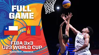 Chile v Mongolia | Men | Full Game | FIBA 3x3 U23 World Cup 2022