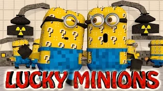 Minecraft | LUCKY BLOCK MINIONS CHALLENGE - Minions Mod (Despicable Me, Gru, Purple Minions)