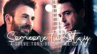 Before We Go - AU Steve/Tony