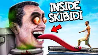 What's Inside SKIBIDI TOILET In GTA 5?