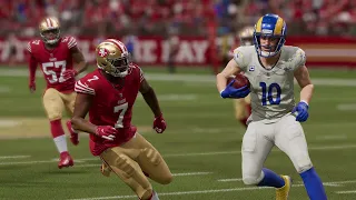 Rams vs 49ers - NFL Monday Night Week 4 2022 - San Francisco vs Los Angeles - Madden 23 Sim