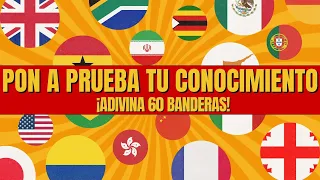 Pon a Prueba tu Conocimiento: ¡Adivina 60 Banderas! 🤔