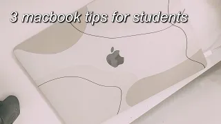 3 MACBOOK TIPS FOR STUDENTS 💻✨ #shorts