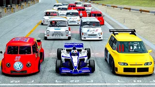Formula Polyphony Gran Turismo vs Supervans Monster at Le Mans 24h Circuit