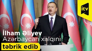 Prezident İlham Əliyev Ramazan bayramı münasibətilə Azərbaycan xalqını təbrik edib