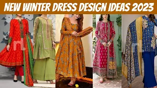 New winter dress design ideas 2023 | New ladies dress design 2023