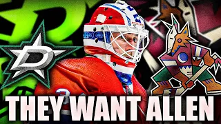 JAKE ALLEN TRADE RUMOURS TO ARIZONA COYOTES & DALLAS STARS (Montreal Canadiens, Habs News NHL 2022)