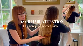 A Casual ASMR Session with the wonderful @TranquilTonesASMR | Hair Play and Chit Chat.