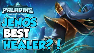 JENOS MIGHT BE THE BEST HEALER IN SEASON 4! PALADINS HOW TO JENOS!