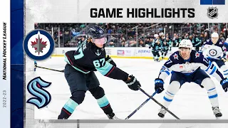 Jets @ Kraken 12/18 | NHL Highlights 2022