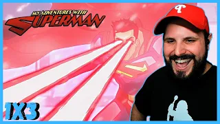 This Show Makes Me Happy! MY ADVENTURES WITH SUPERMAN 1X3 REACTION - "My Interview With Superman"