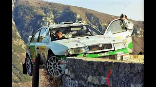 Rally Retro Report Extra:  Crash Roman Kresta. Rallye de Monte Carlo 2002.