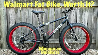 Walmart Fat Bike Review | Mongoose Dolomite | Cheap Fatbike
