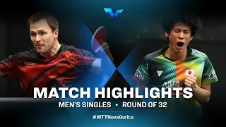 Highlights | Benedikt Duda vs Shunsuke Togami | MS R32 | WTT Contender Nova Gorica 2022