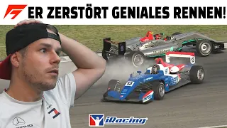 Geniales Formel 3 Rennen wird durch dummen Crash zerstört!