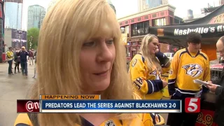 Nashville Predators, Fans Fired Up for Game 3 Of Playoff Series