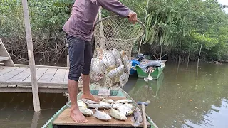 EDAANN..‼️ DI SATU SPOT BISA DAPAT IKAN PULUHAN KILO LEBIH, MANCING KULUP DI MUARA BEBANIR