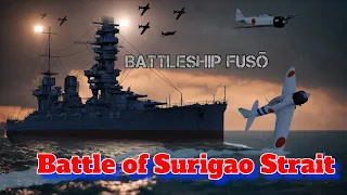 BATTLE OF LEYTE GULF | Chapter 2 Battle of Surigao Strait | Animated history Movie