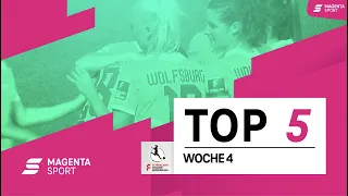 Top5 - Woche 4 | FLYERALARM Frauen-Bundesliga | MAGENTA SPORT