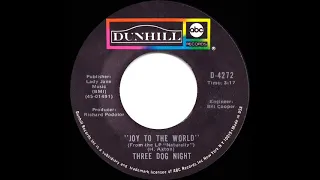 1971 HITS ARCHIVE: Joy To The World - Three Dog Night (a #1 record--hit mono 45 version)