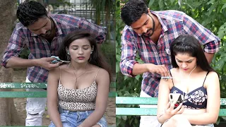 Cutting Peoples Earphones, Then Giving Them Airpods | Yash Choudhary
