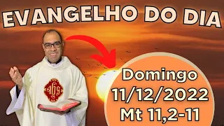 EVANGELHO DO DIA – 11/12/2022 - HOMILIA DIÁRIA – LITURGIA DE HOJE - EVANGELHO DE HOJE -PADRE GUSTAVO