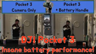 DJI Osmo Pocket 3 - Battery Life and Charging