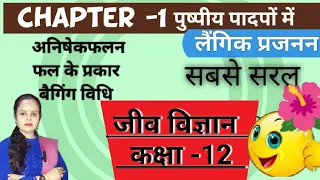 Chapter-1 पुष्पीय पादपों मे लैंगिक प्रजनन | Class-12 Biology #upboardexam2024-25 #biology12 #exam