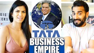 TATA'S BUSINESS EMPIRE (100 COUNTRIES) | Ratan Tata | How Big is Tata? | REACTION!!