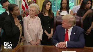 WATCH: Trump meets with survivors of religious persecution at White House