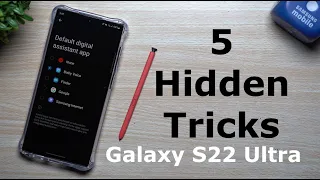 5 Hidden Tips You NEED To Know | Galaxy S22 Ultra