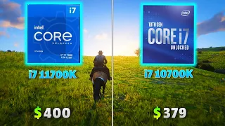 i7 11700K VS i7 10700K | Test in 7 Games | At 1080P ,1440P & 4K |