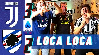 JUVENTUS 3-2 SAMPDORIA | LOCAAAAA!!! LIVE REACTION TIFOSI JUVENTINI HD