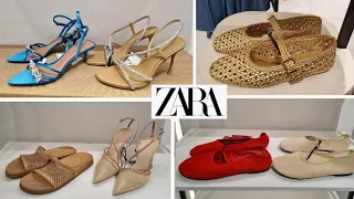 ZARA WOMEN'S SHOES NEW COLLECTION / APRIL 2024