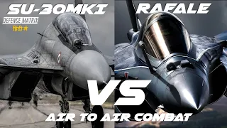 Su 30MKI Vs Rafale in Air to Air Battle | हिंदी में