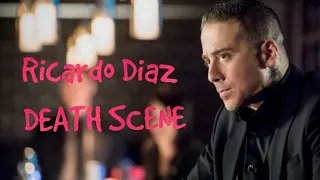 ARROW: Ricardo Diaz DEATH SCENE Season 7X14