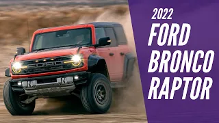 2022 Ford Bronco Raptor 4X4 SUV - Exterior, Interior , Offroad Drive | AUTOBICS