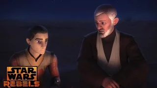 Star Wars Rebels: Obi Wan Kenobi & Ezra Scene