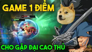 Game cuối Lên Rank tôi phải đối mặt Đại Cao Thủ Để Win 1 Điểm - Cậu Vàng Yasuo Gameplay  LMHT