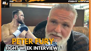 “IT HAS ZERO TO DO WITH THAT!!” PETER FURY OPENS UP ON SON HUGHIE’S COMEBACK FIGHT THIS WEEKEND!